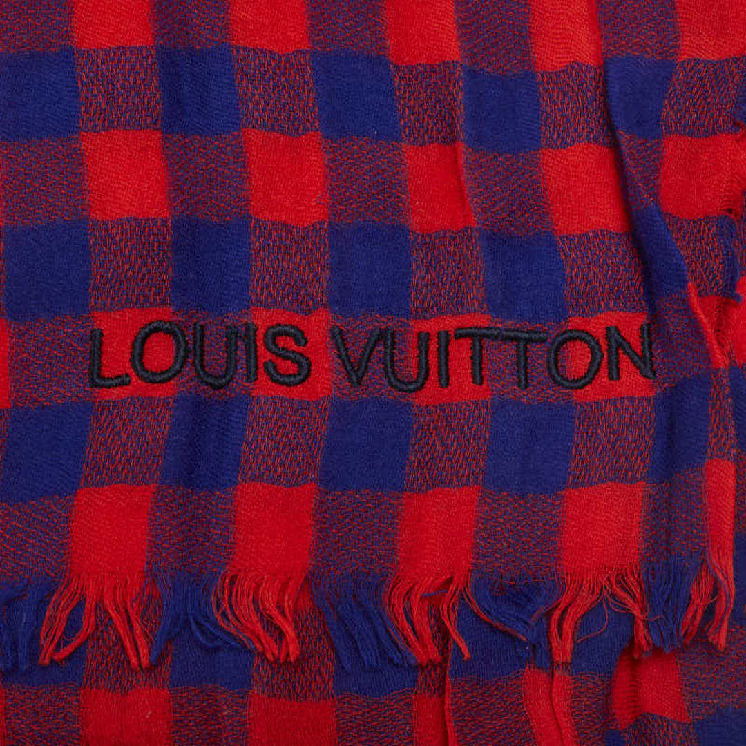 LOUIS VUITTON - ルイ ヴィトン エトール マサイ チェック柄 ストール
