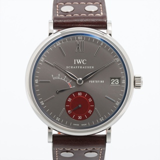 インターナショナルウォッチカンパニー(IWC)のIWC ポートフィノ ハンドワインド 8デイズ SS×革   メンズ 腕時(腕時計(アナログ))