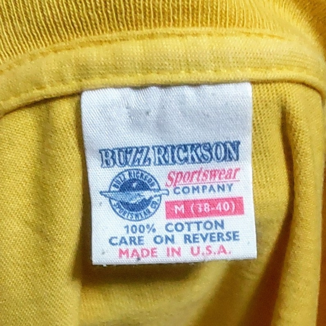 Buzz Rickson's(バズリクソンズ)のバズリクソン　Tシャツ USA製 メンズのトップス(Tシャツ/カットソー(半袖/袖なし))の商品写真