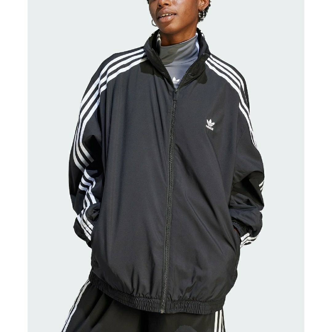 adidas - adidas Adilenium オーバーサイズ トラック トップ adidas - adidas Adilenium オーバーサイズ トラック トップ