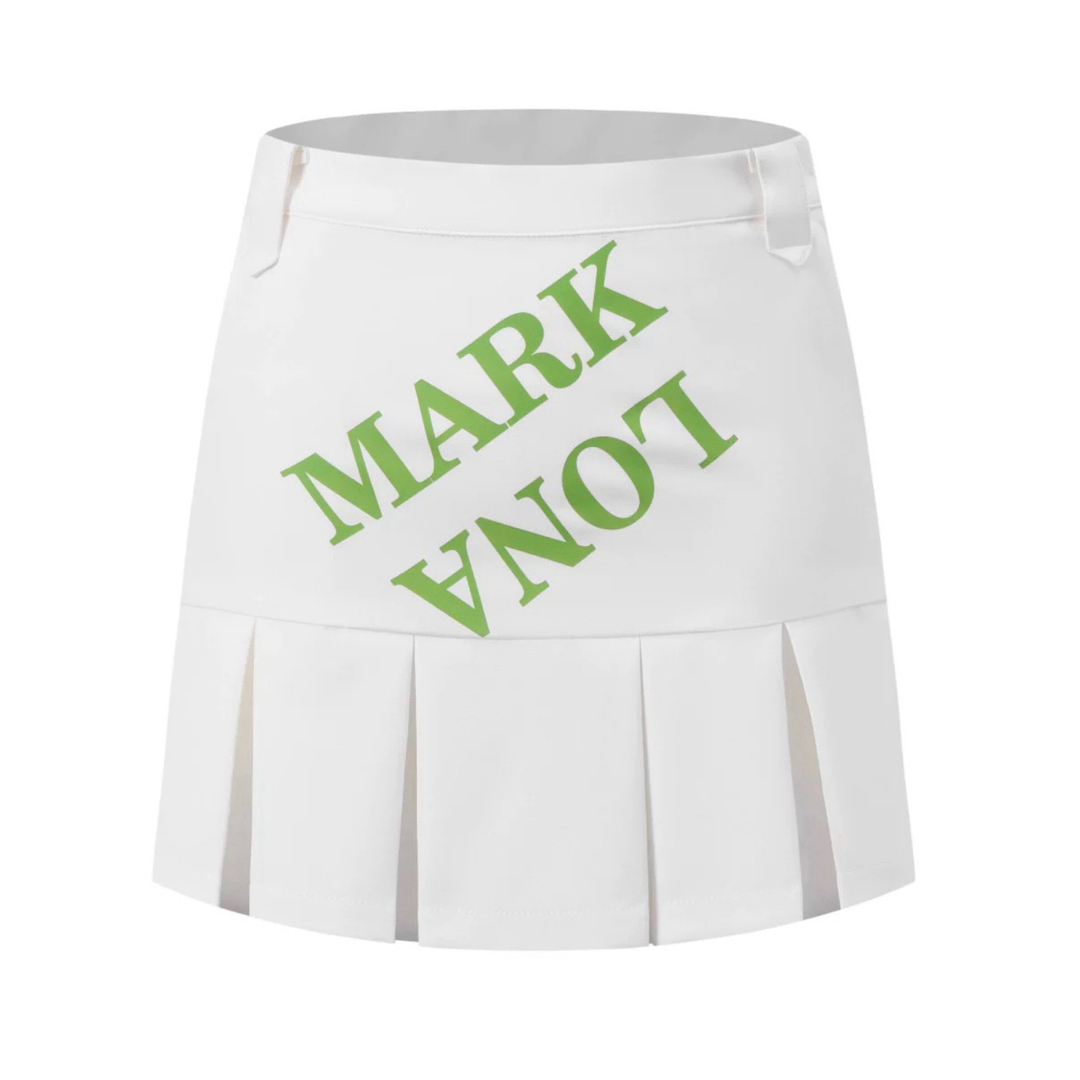 マークアンドロナ　ゴルフ　スカート　ホワイト　Lのサムネイル