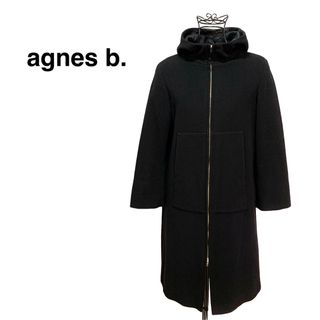 新品 agnes b. PRESTIGE ニットコート　ショート