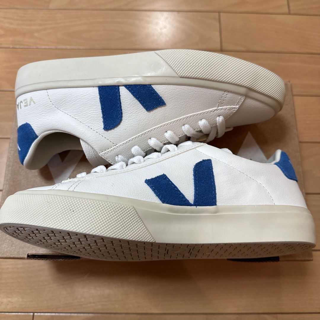 VEJA - 新品 VEJAベジャ レザースニーカー CAMPO ホワイトの通販 by