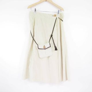 マックスマーラ(Max Mara)の美品 maxmaraWEEKEND マックスマーラ コーデュロイスカート 1点 36 コットン他 ひざ下丈 レディース AY4782A36 (ミニスカート)