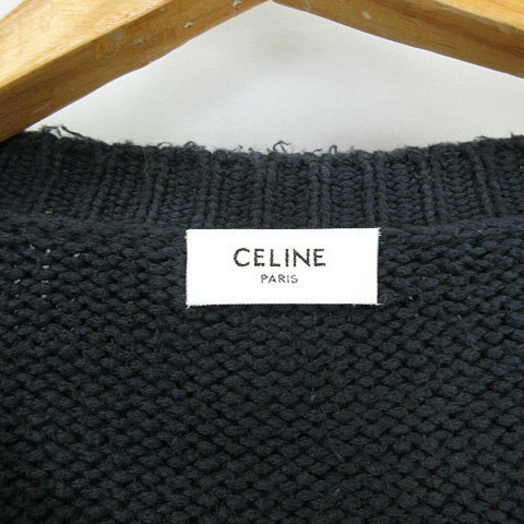 celine(セリーヌ)のCELINE タイダイ柄 ルーズニット 長袖 セーター マルチカラー XS メンズのトップス(ニット/セーター)の商品写真