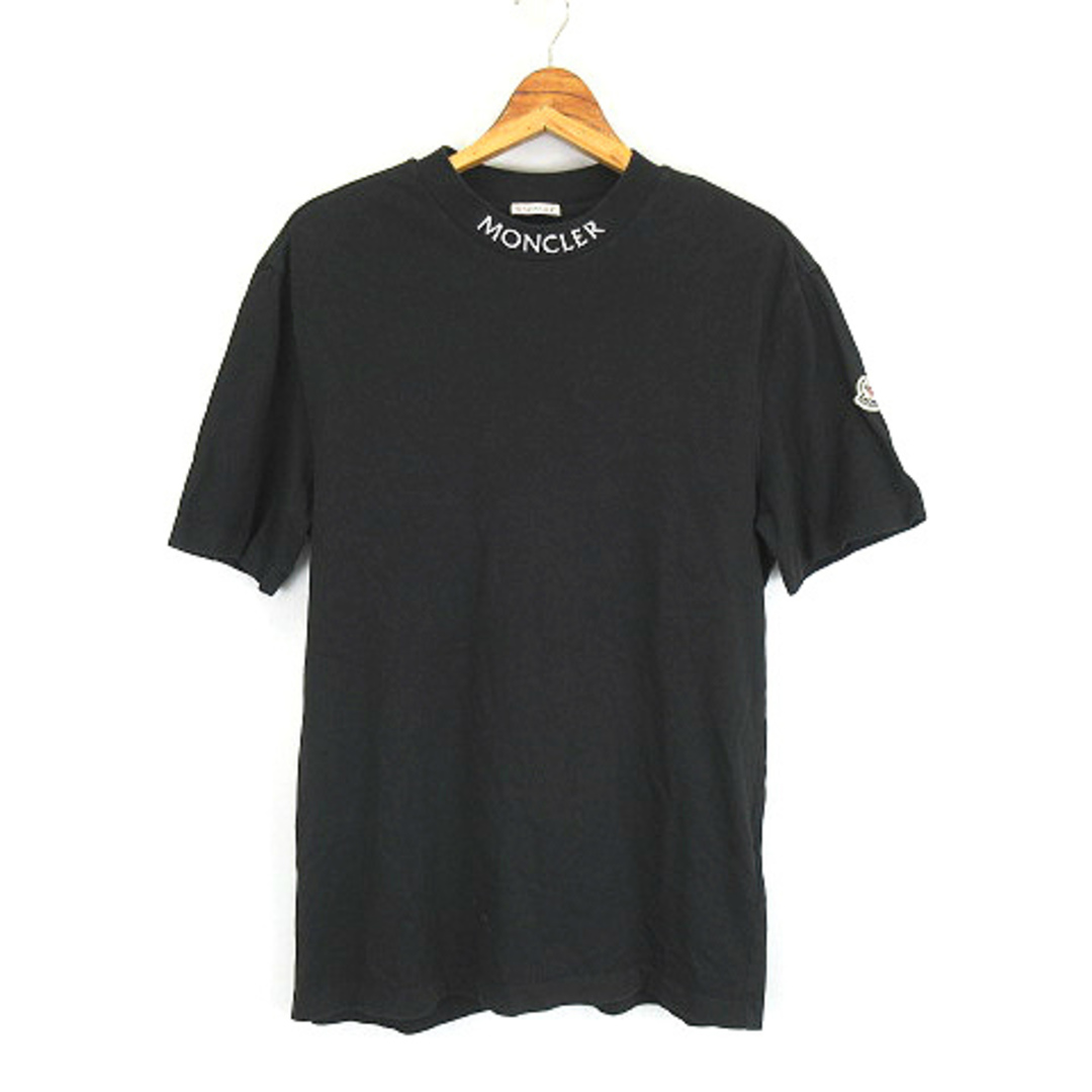 MONCLER - モンクレール MONCLER ロゴ プリント モックネック 半袖 T