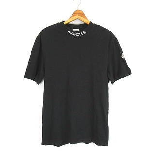 モンクレール サイドロゴ Tシャツ ブラック MONCLER 半袖Tシャツ