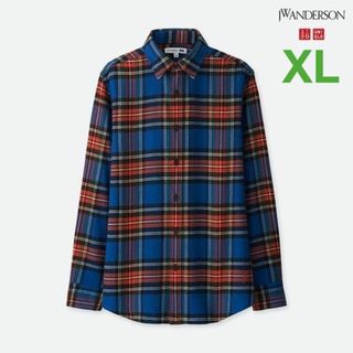 ユニクロ(UNIQLO)の【新未】UNIQLO and JW ANDERSON　フランネルチェックシャツB(シャツ)