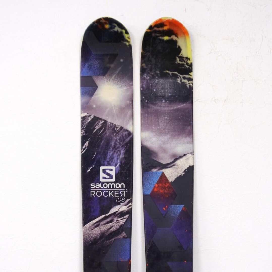 SALOMON(サロモン)のサロモン SALOMON ROCKER2 ロッカー 174cm センター108mm スキー板 ファット フリーライド バックカントリー パウダー スポーツ/アウトドアのスキー(板)の商品写真