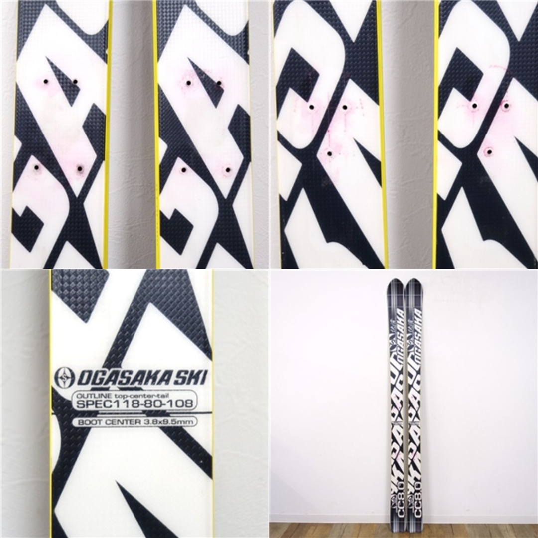 OGASAKA - オガサカ OGASAKA CC8.0 168cm センター80mm 快滑 OGASAKA - オガサカ OGASAKA CC8.0 168cm センター80mm 快滑