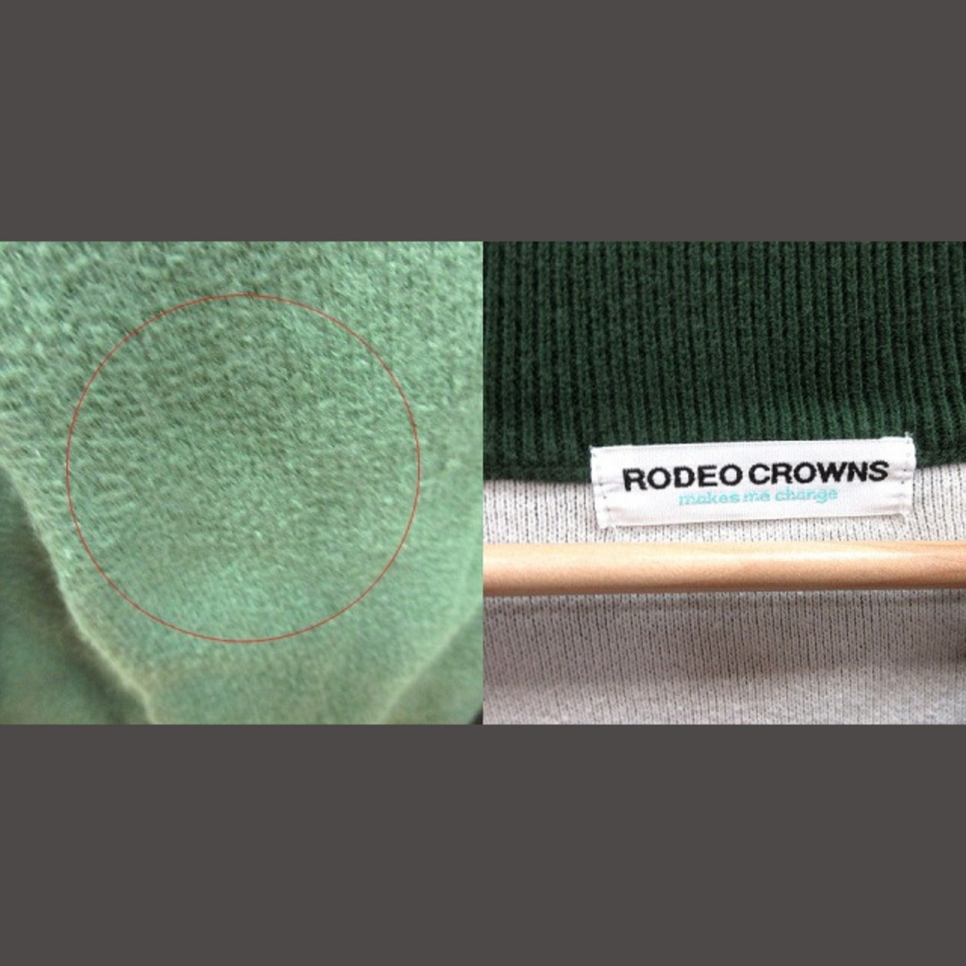 RODEO CROWNS(ロデオクラウンズ)のロデオクラウンズ Rodeo Crowns ニット セーター 長袖 F 緑 レディースのトップス(ニット/セーター)の商品写真