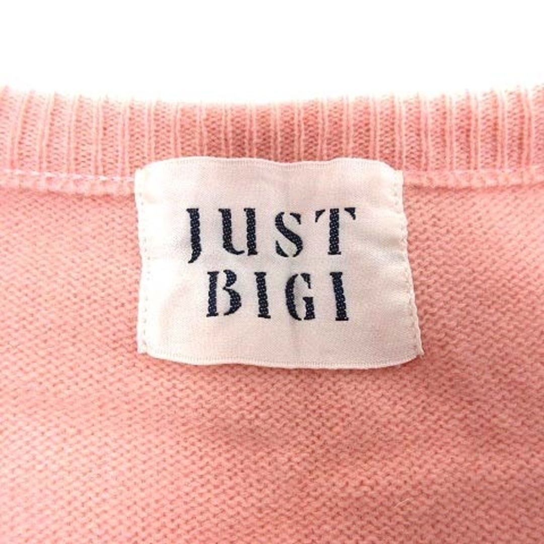 JUST BIGI(ジャストビギ)のJUST BIGI ワンピース ロング ニット 長袖 ウール ピンク /YK レディースのワンピース(ロングワンピース/マキシワンピース)の商品写真