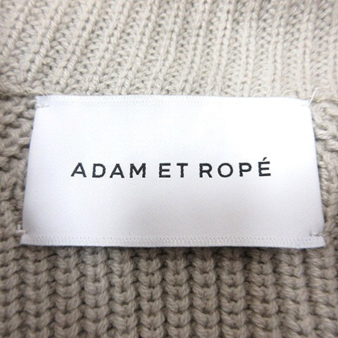 Adam et Rope'(アダムエロぺ)のアダムエロペ ニット セーター ハイネック 長袖 F グレー レディースのトップス(ニット/セーター)の商品写真