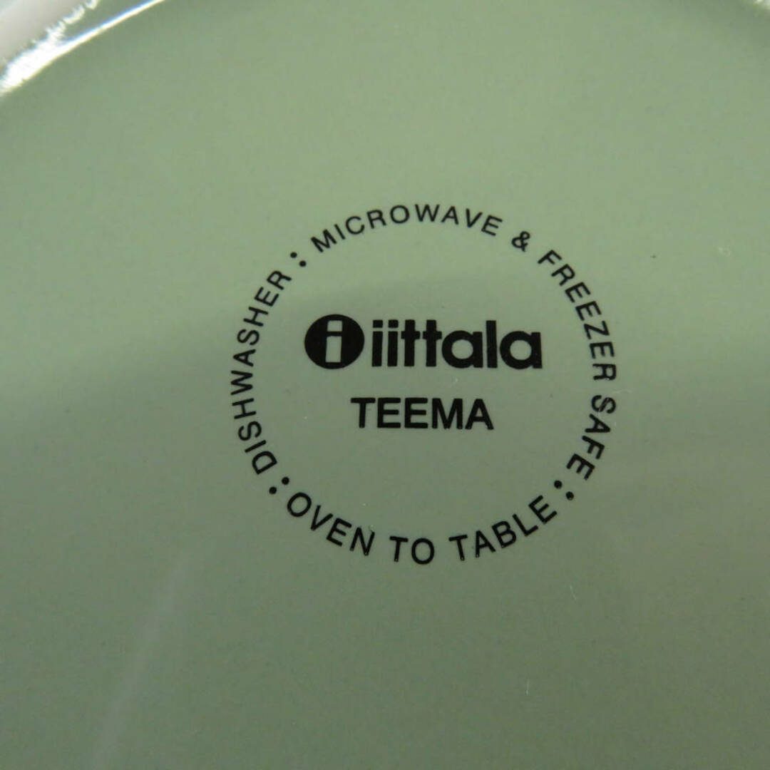 iittala(イッタラ)の美品 iittala イッタラ TEEMA ティーマ ミニラウンドプレート 2枚 12cm 小皿 ペア 北欧 フィンランド SY7452T  インテリア/住まい/日用品のキッチン/食器(食器)の商品写真