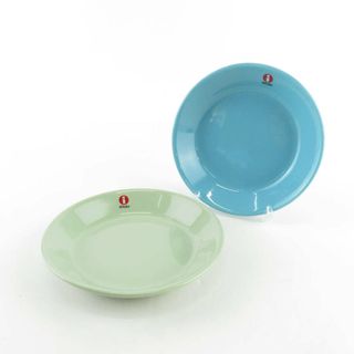 イッタラ(iittala)の美品 iittala イッタラ TEEMA ティーマ ミニラウンドプレート 2枚 12cm 小皿 ペア 北欧 フィンランド SY7452T (食器)