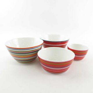 イッタラ(iittala)の美品 iittala イッタラ Origo オリゴ 小鉢 小ボウル 中ボウル 4枚 セット サラダ フルーツ 北欧 フィンランド SY7456T (食器)