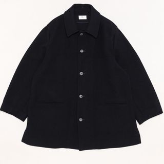 コモリ(COMOLI)の22aw herill Blacksheep Carcoat へリル カーコート(ステンカラーコート)