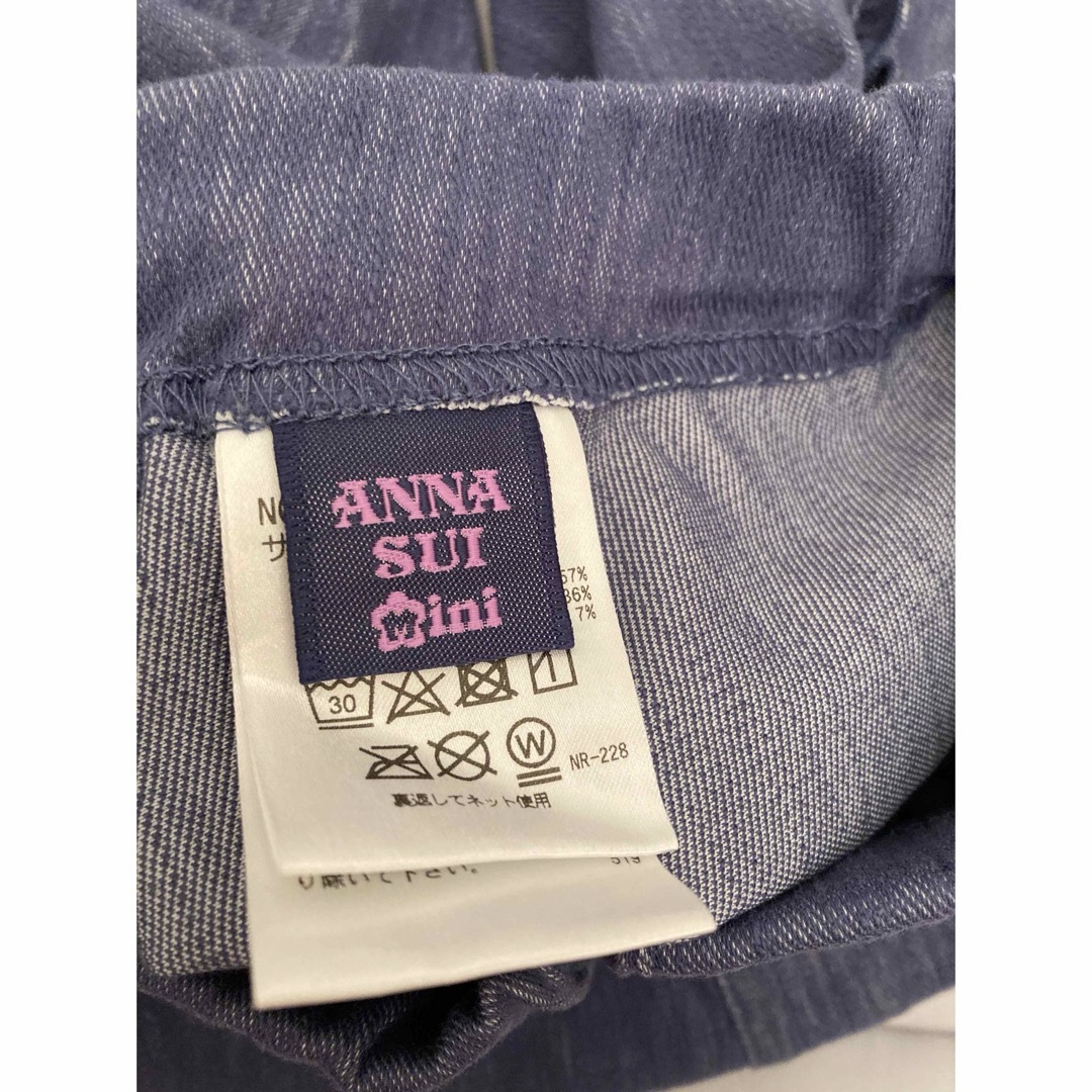 ANNA SUI mini(アナスイミニ)のアナスイミニ　ズボン　110 キッズ/ベビー/マタニティのキッズ服女の子用(90cm~)(パンツ/スパッツ)の商品写真