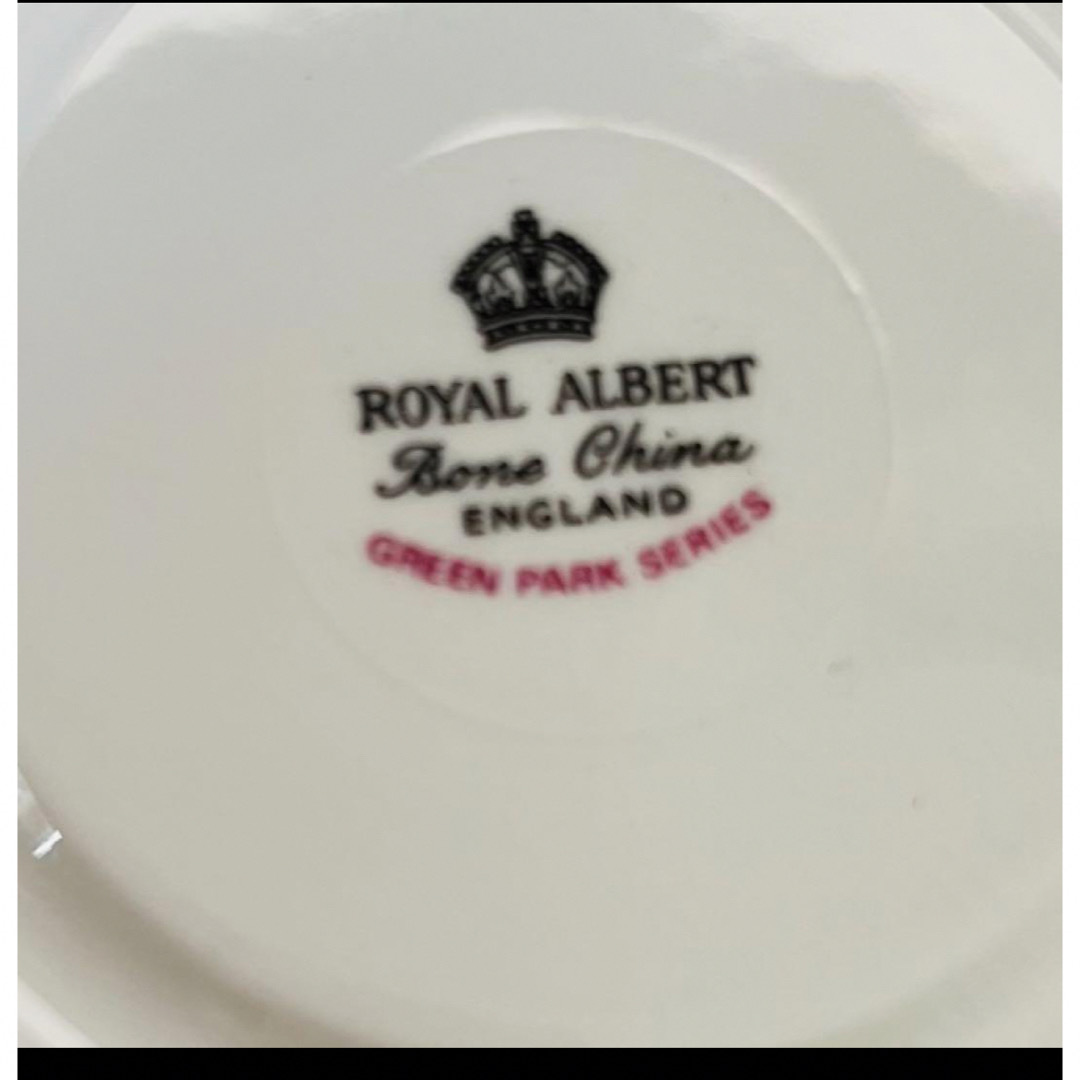 ROYAL ALBERT(ロイヤルアルバート)のロイヤルアルバート  Green Park Series  エメラルドグリーン インテリア/住まい/日用品のキッチン/食器(食器)の商品写真