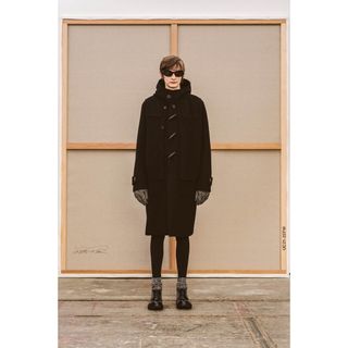 UNDERCOVER - 21AW カシミヤニット ドッキング ダッフルコート