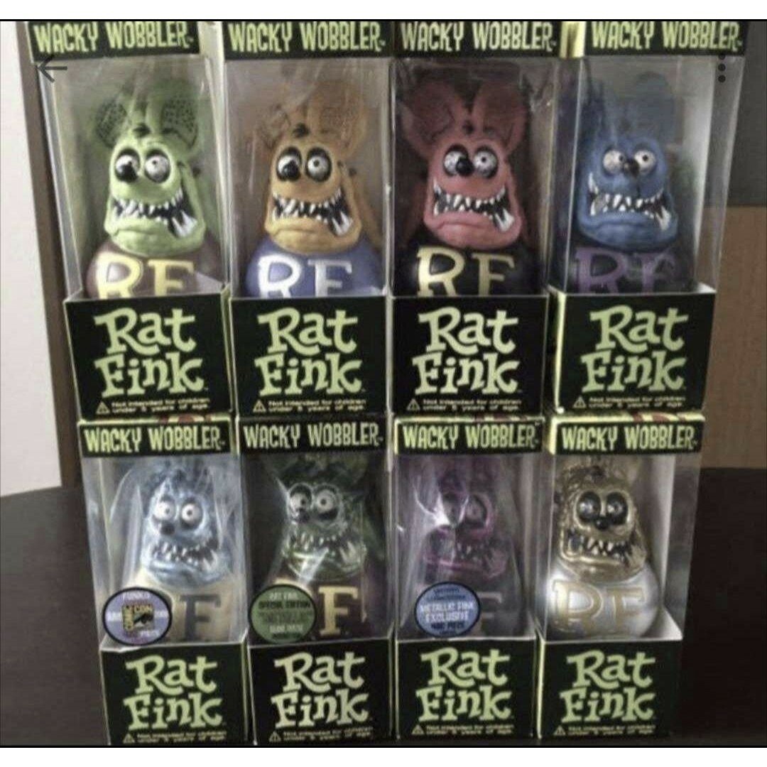 ラットフィンク ボビングヘッドフィギュア スペシャルセット8体 rat fink | フリマアプリ ラクマ