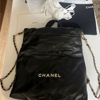 シャネル(CHANEL)の【Kosomaru様専用】CHANEL 22 バックパック(リュック/バックパック)