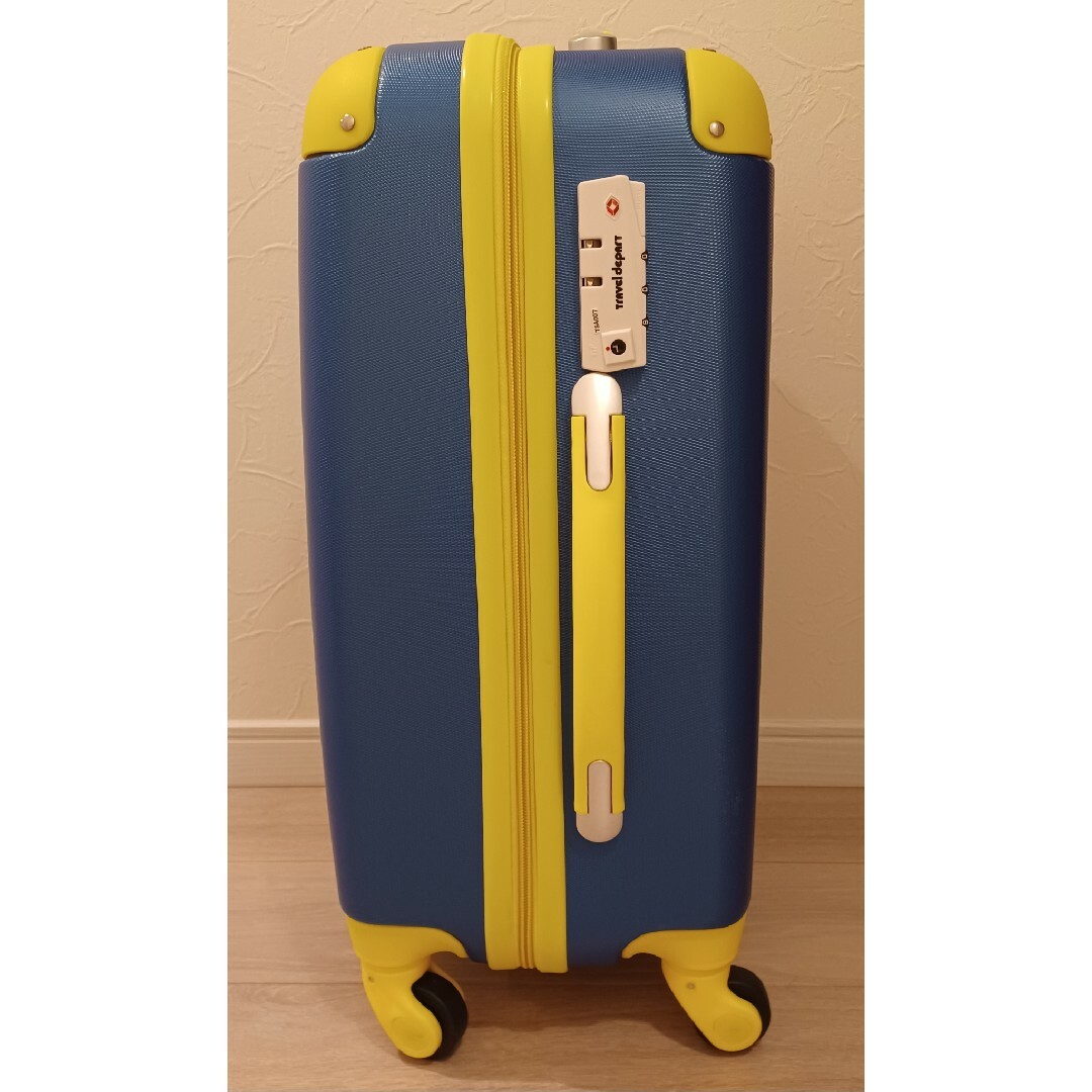 新品　キャリーケース　Sサイズ　34L スーツケース　軽量　ネイビー　機内可 メンズのバッグ(トラベルバッグ/スーツケース)の商品写真