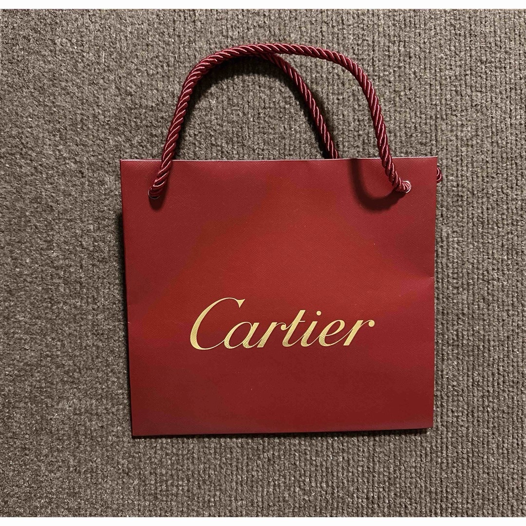 Cartierショップ紙袋 レディースのバッグ(ショップ袋)の商品写真