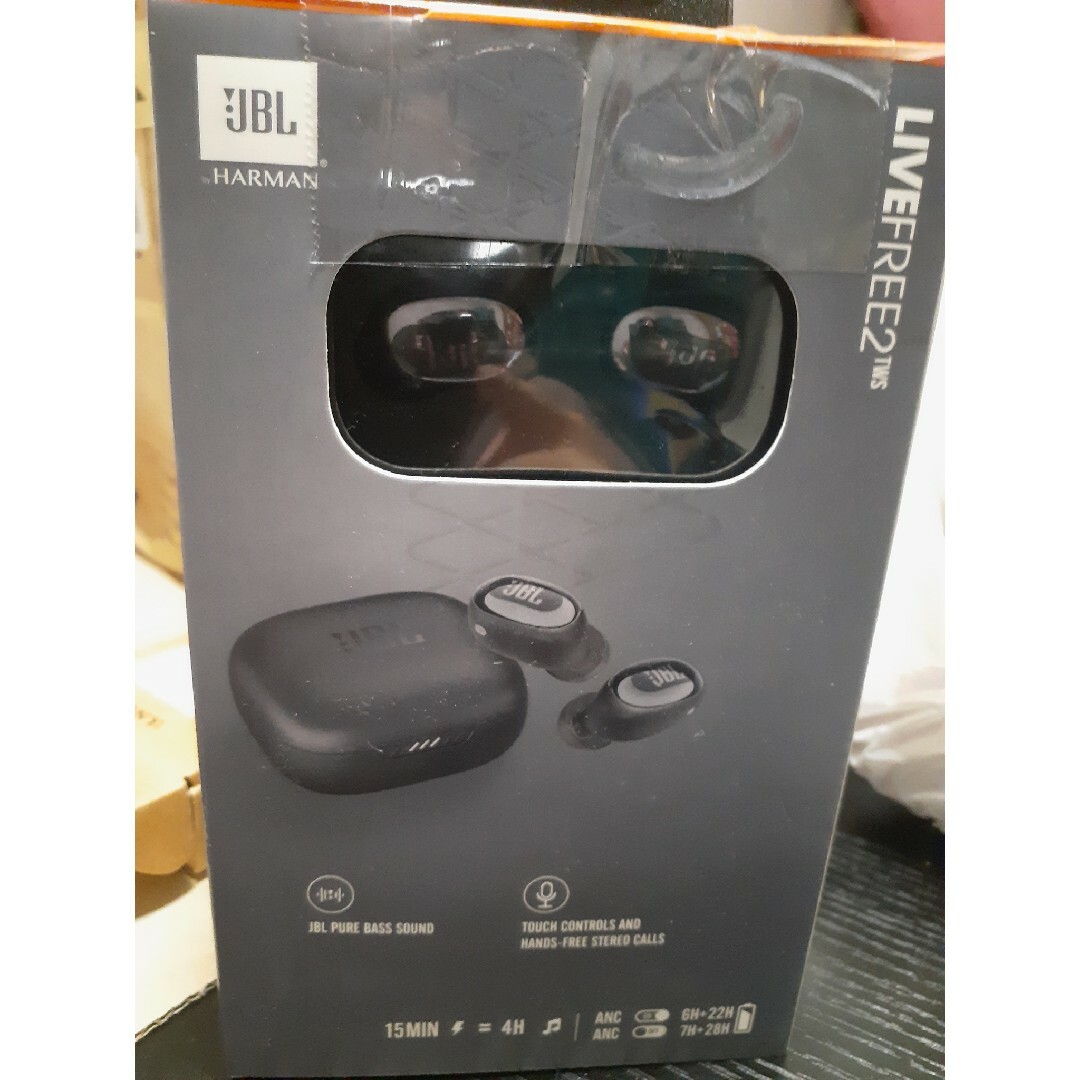 JBL LIVEFREE2 ブラックの通販 by りょう's shop|ラクマ