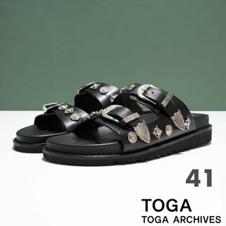 TOGA VIRILIS - 29 新品 TOGA VIRILIS ベルト レザー シャーク 