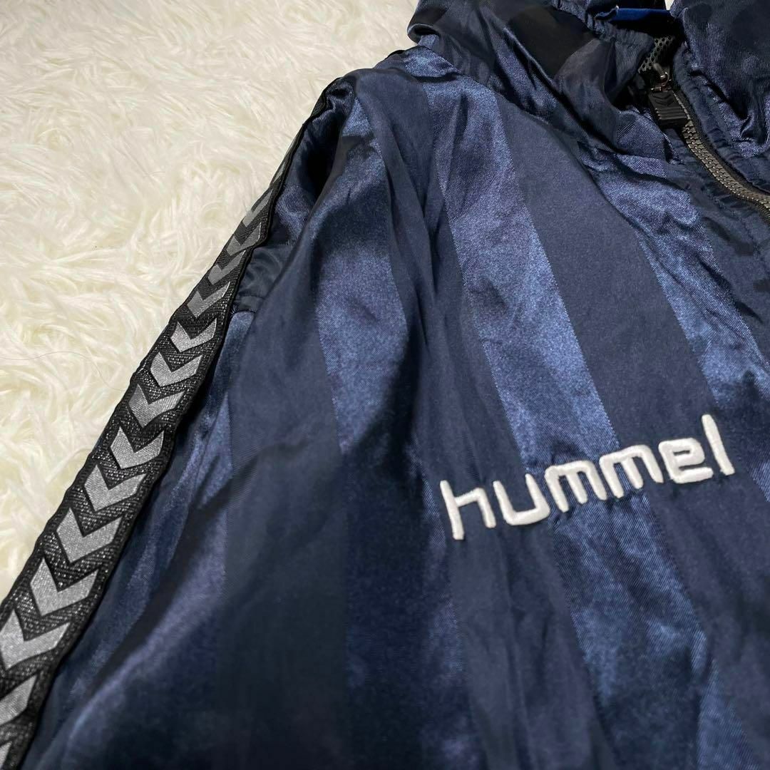 hummel(ヒュンメル)の美品　ヒュンメル ナイロンジャージ　上下セットアップ　トラックジャケット　パンツ メンズのトップス(ジャージ)の商品写真