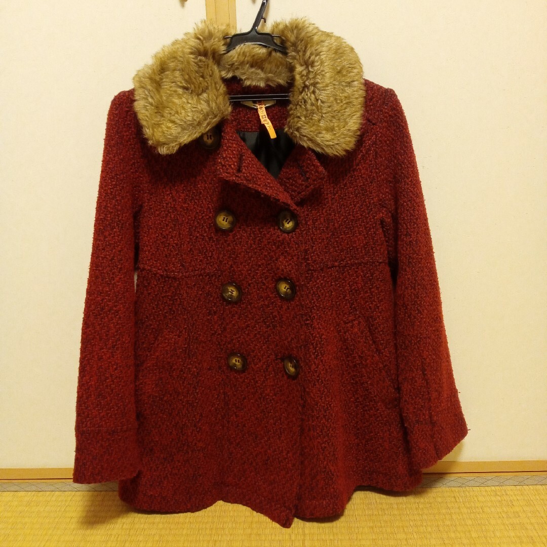 OLIVEdesOLIVE(オリーブデオリーブ)のファー付コート レディースのジャケット/アウター(毛皮/ファーコート)の商品写真