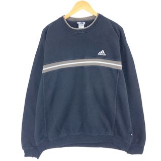 常田太希　adidasセンタービック刺繍ロゴスウェット 90s ビンテージ