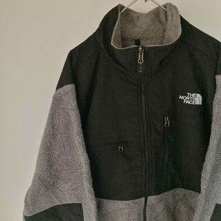 ザノースフェイス(THE NORTH FACE)のノースフェイス デナリジャケット ポーラテック 刺繍ロゴ グレー(ブルゾン)