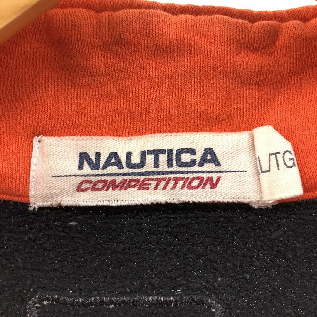 NAUTICA(ノーティカ)の古着 ノーティカ NAUTICA ハーフジップスウェットシャツ トレーナー メンズXL /eaa396880 メンズのトップス(スウェット)の商品写真