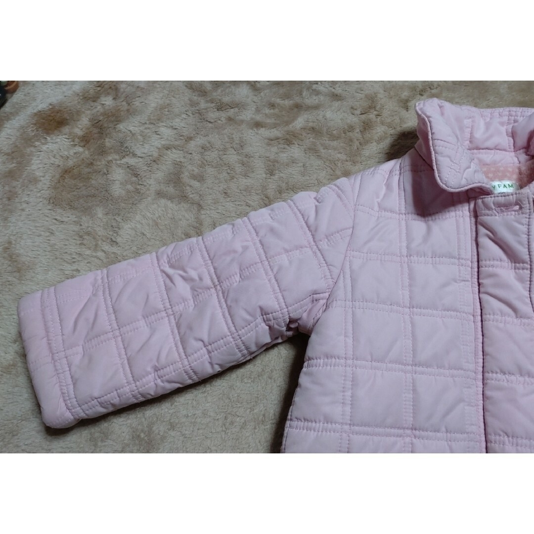 anyFAM(エニィファム)のエニィファム 中綿入りコート 100 キッズ/ベビー/マタニティのキッズ服女の子用(90cm~)(コート)の商品写真