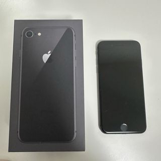 アイフォーン(iPhone)の【彩様専用ページ】iPhone8 ブラック SIMロック無し(スマートフォン本体)