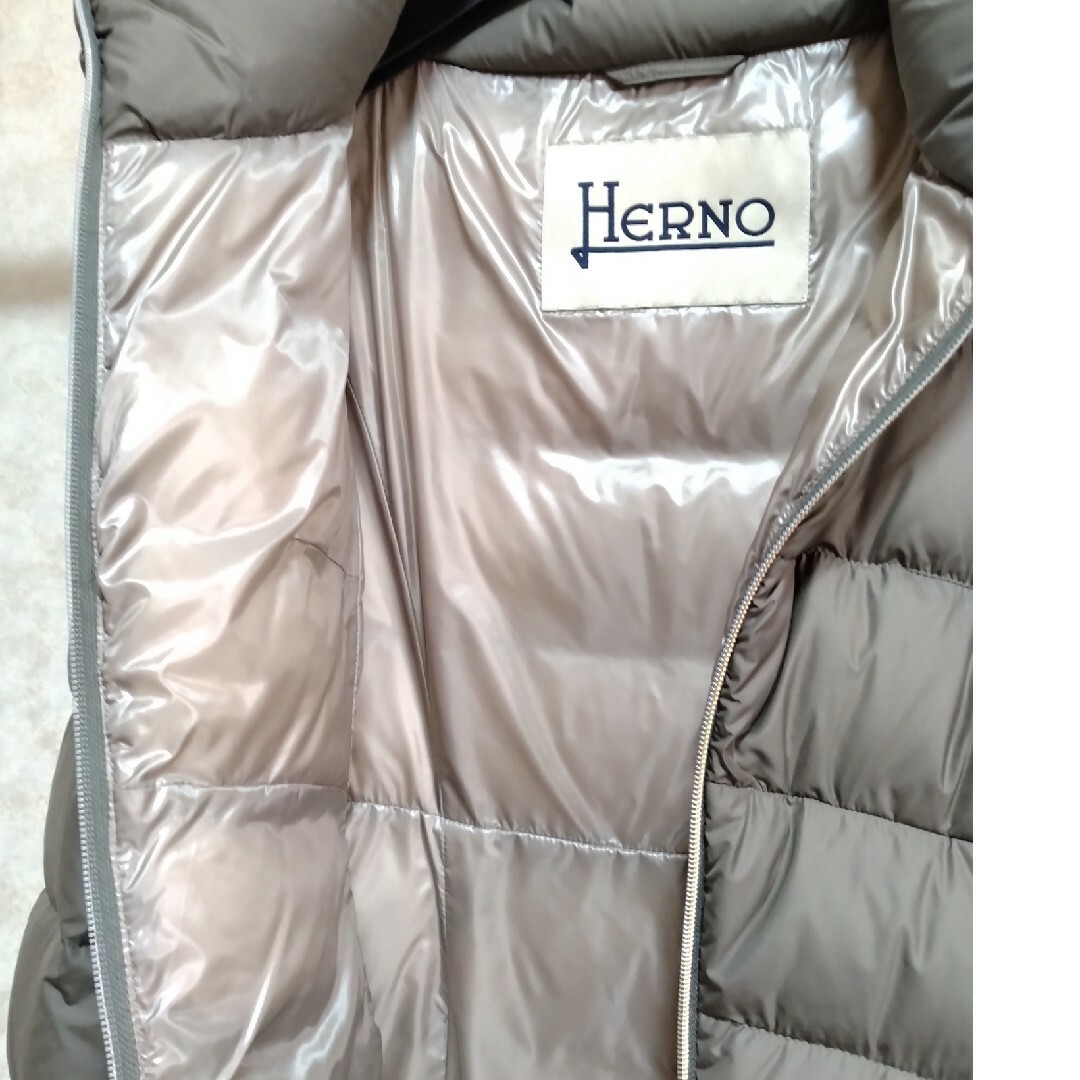 HERNO(ヘルノ)のHERNO ヘルノ レディース ロングダウンコート ポーラテック 40 レディースのジャケット/アウター(ダウンコート)の商品写真