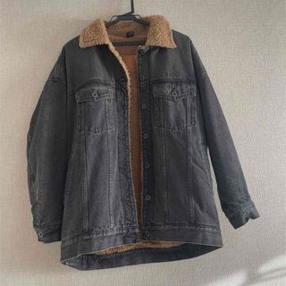 スピックアンドスパン(Spick & Span)のspick&span 5 1/2 デニムボアジャケット(Gジャン/デニムジャケット)