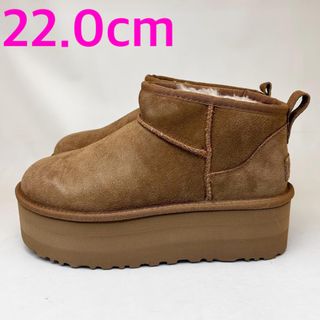 アグ 厚底ブーツ ウルトラミニ ugg 21cm  ショート