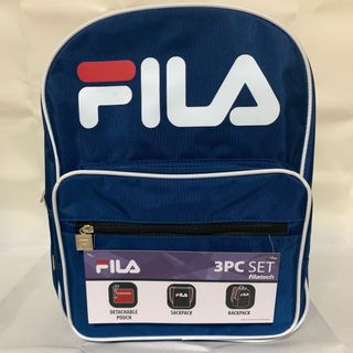 フィラ(FILA)のFILA バックパック 巾着付き 新品未使用品 タグ付き 海外製品(バッグパック/リュック)