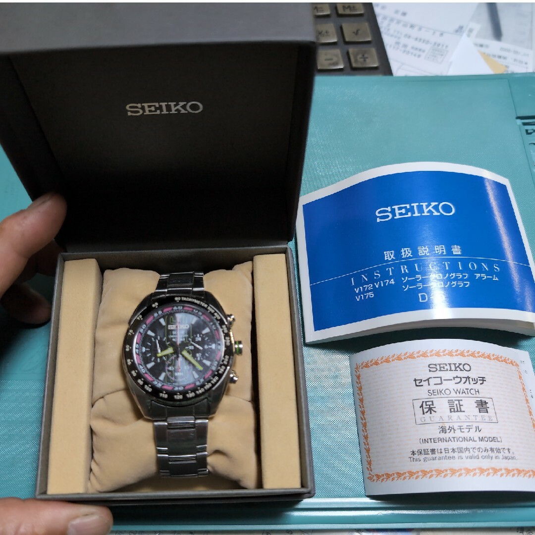 SEIKOソーラークロノ SEIKOソーラークロノ