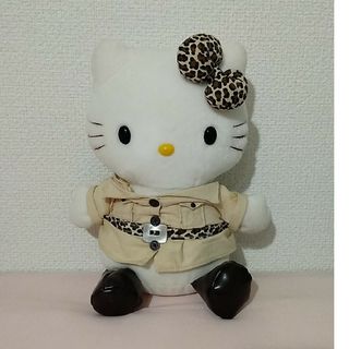 ハローキティ(ハローキティ)のサンリオ　ハローキティ　ジャングル　ヒョウ柄　ぬいぐるみ(ぬいぐるみ/人形)