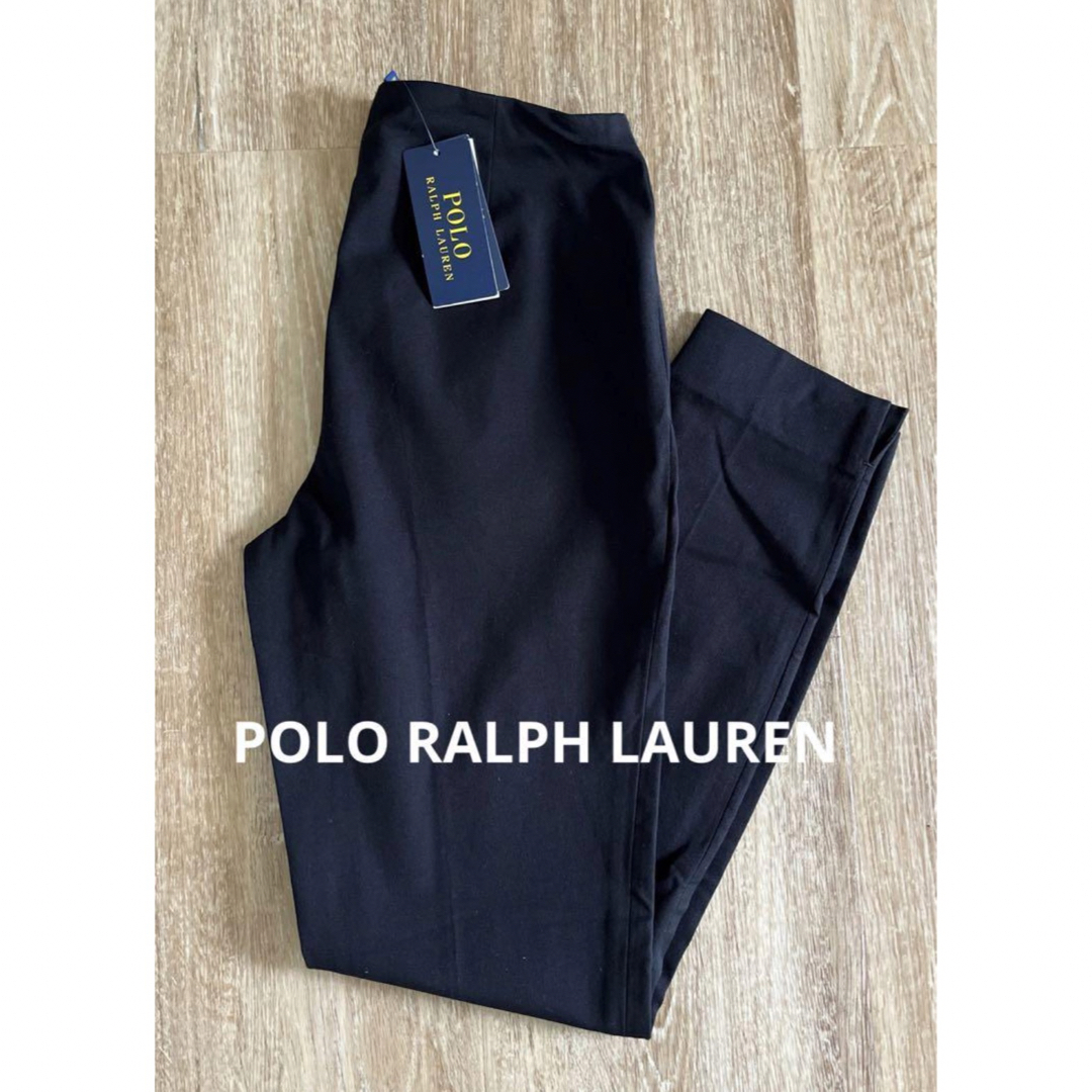 POLO RALPH LAUREN(ポロラルフローレン)のPOLO ラルフローレン　パンツ　黒　小さめサイズ　米国購入　新品 レディースのパンツ(その他)の商品写真