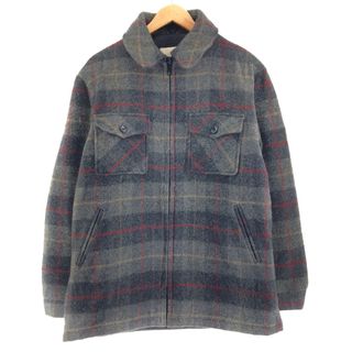 ウールリッチ(WOOLRICH)の古着 70年代 ウールリッチ WOOLRICH チェック柄 ウールジャケット USA製 メンズM ヴィンテージ /eaa396778(その他)