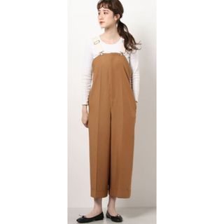 アメリヴィンテージ(Ameri VINTAGE)のBIG PANTS ROMPERS  アメリ　サロペットパンツ　ワイドパンツ(カジュアルパンツ)