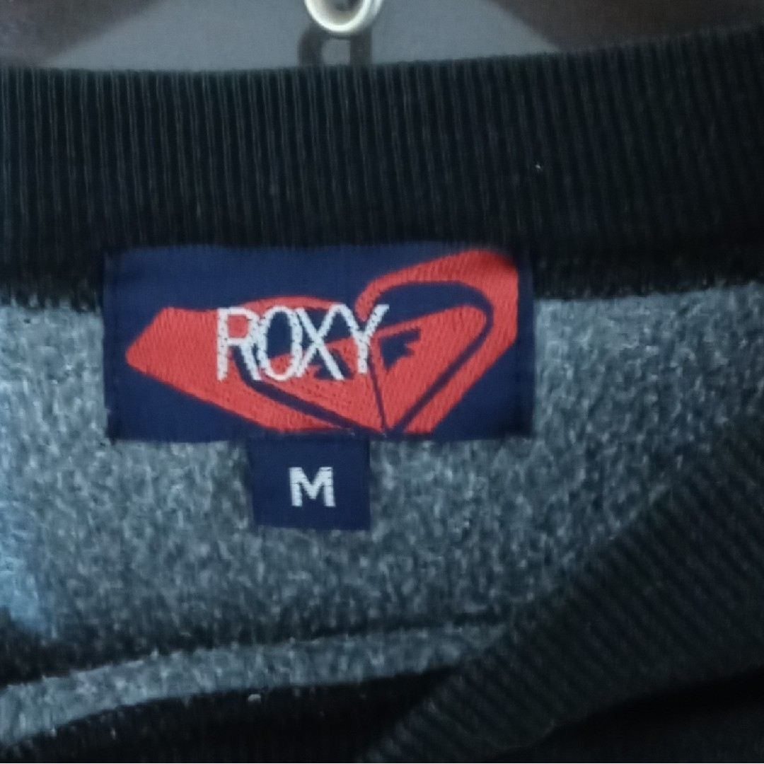 Roxy(ロキシー)の【ROXY】長袖トレーナー　M　送料無料 レディースのトップス(トレーナー/スウェット)の商品写真