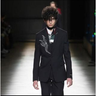 dior homme 18ss atelier レザー　ブローチ