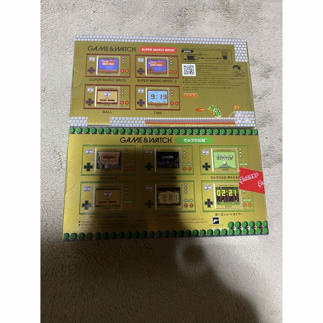 Nintendo / ゲーム＆ウオッチ スーパーマリオブラザーズ ゼルダの伝説 エンタメ/ホビーのゲームソフト/ゲーム機本体(携帯用ゲーム機本体)の商品写真