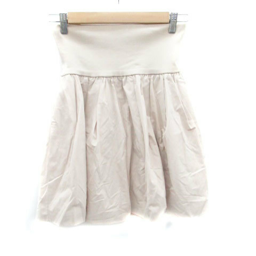 SNIDEL(スナイデル)のスナイデル snidel フレアスカート ひざ丈 1 ベージュ レディースのスカート(ミニスカート)の商品写真
